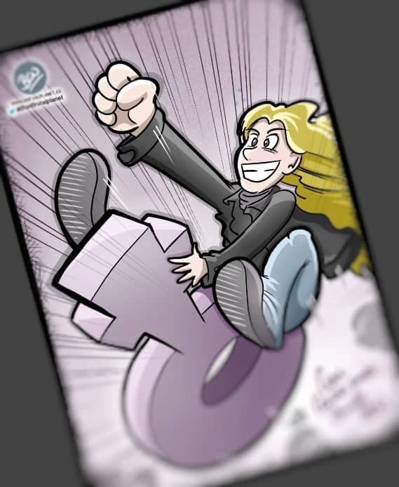 Caricatura personalizada - regalo de cumpleaños original