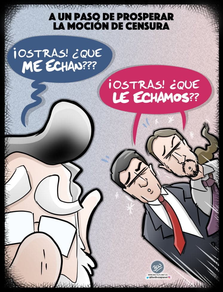 Moción de Censura - ¡Ostras que va en serio! Moción de Censura - que va en serio