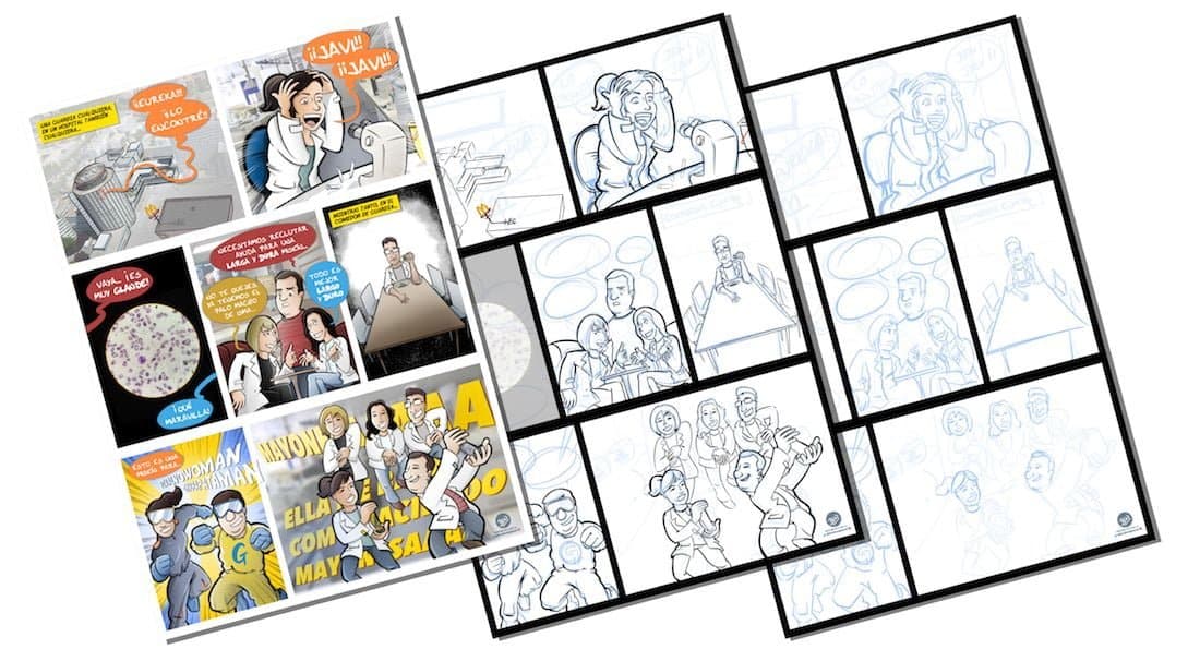 Cómic personalizado - Mayonesa en el laboratorio - tuvidaencomic.com - BEN - 0